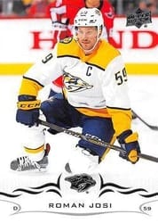 2018-19 Upper Deck Base Set Roman Josi #104 card