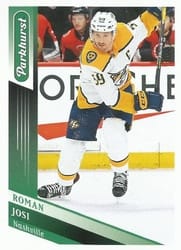 2019-20 Parkhurst Base Set Roman Josi #9 card