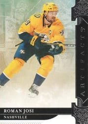 2019-20 Upper Deck Artifacts Base Set Roman Josi #100 card