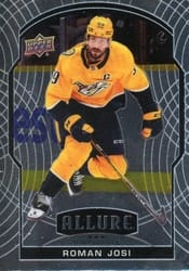 2020-21 Upper Deck Allure Base Set Roman Josi #19 card