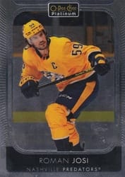 2021-22 O-Pee-Chee Platinum Base Set Roman Josi #182 card