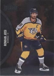 2021-22 SkyBox Metal Universe Base Set Roman Josi #129 card