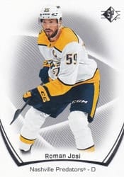 2021-22 SP Base Set Roman Josi #83 card