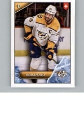 2021 Topps NHL Sticker Roman Josi #325 card