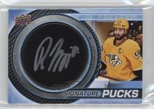 2023-24 Upper Deck Trilogy 2022 Update - Signature Pucks Roman Josi #SP-RJ card