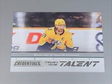 2024-25 Upper Deck Credentials Front Row Talent Roman Josi #FRT-RJ card