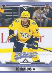 2024-25 Upper Deck MVP Base Set Roman Josi #70 card