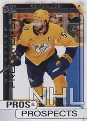 2024-25 Upper Deck Pros & Prospects Roman Josi #PP-15 card