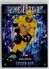 2024-25 Upper Deck Synergy Generators Roman Josi #G-13 card