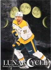 2025-26 SkyBox Metal Universe Lunar Cycle Roman Josi #LC-25 card
