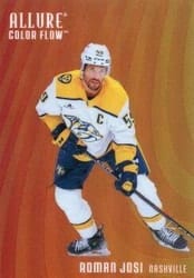2025-26 Upper Deck Allure Color Flow Roman Josi #CF-2 card