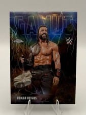 2026 Topps Chrome WWE Gamut Roman Reigns #GAM-17 card