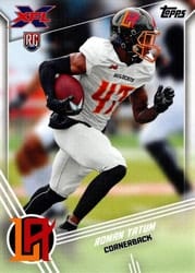 2020 Topps XFL Base Set Roman Tatum #125 card