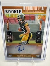 2024 Panini Contenders Optic 2014 Contenders Throwback Rookie Autographs Roman Wilson #13 card