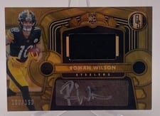 2024 Panini Gold Standard Rookie Jersey Autographs Roman Wilson #223 card