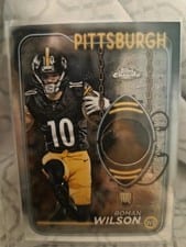 2024 Topps Chrome Topps Chrome Rookie Relics Roman Wilson #CRR-RW card