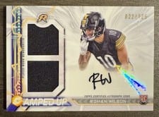 2024 Topps Resurgence Amped Up Rookie Relic Autographs Roman Wilson #AU-RW card