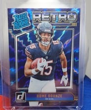 2024 Donruss Rated Rookies Retro Rome Odunze #12 card