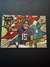 2024 Panini Absolute Explosive Rome Odunze #EX-ROE card