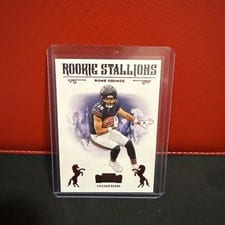 2024 Panini Contenders Rookie Stallions Rome Odunze #13 card