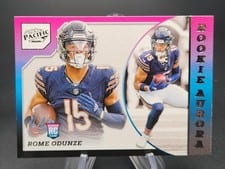 2024 Panini Encore Pacific Rookie Aurora Rome Odunze #9 card