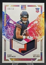 2024 Panini Impeccable Extravagance Patches Rome Odunze #10
