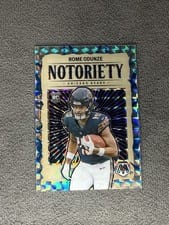 2024 Panini Mosaic Notoriety Rome Odunze #24 card