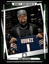 2024 Panini Photogenic Draft Snapshots Rome Odunze #2 card