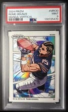 2024 Panini Prizm Manga Vertical Rome Odunze #M-ROD card