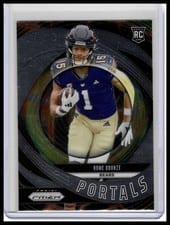 2024 Panini Prizm Portals Rome Odunze #9 card