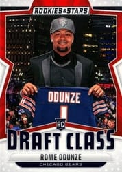 2024 Panini Rookies & Stars Draft Class Rome Odunze #7 card