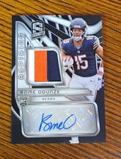 2024 Panini Spectra Aspiring Patch Autographs Rome Odunze #APA-ROE card