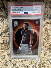 2024 Panini Spectra Solar Eclipse Rome Odunze #SE-ROE card