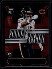 2024 Panini Totally Certified Sunday Special Rome Odunze #19 card