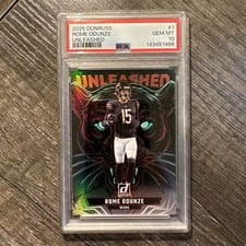 2025 Donruss Unleashed Rome Odunze #1 card