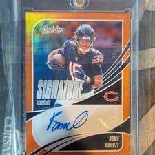 2025 Panini Absolute Signature Standouts Rome Odunze #SS-ROE card