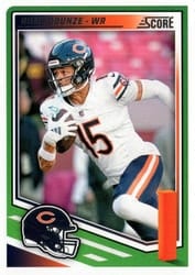 2025 Score Base Set Rome Odunze #289 card