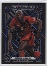 2021 Panini Obsidian Romelu Lukaku Electric Etch Blue #173 card
