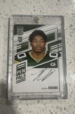 2022 Donruss Elite Pen Pals Romeo Doubs #PP-RD card