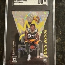 2022 Donruss Optic Rookie Kings Romeo Doubs #RK-12 card