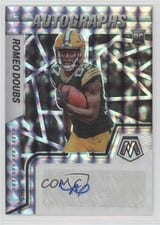 2022 Panini Mosaic Rookie Autographs Mosaic Romeo Doubs #RAM-RD card