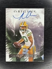 2022 Panini Origins Rookie Autographs Romeo Doubs #RAU-RDO card