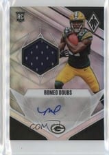 2022 Panini Phoenix RPS Rookie Auto Jersey Romeo Doubs #RJA-RD card