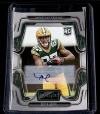 2022 Panini Playbook Signatures Romeo Doubs #135 card