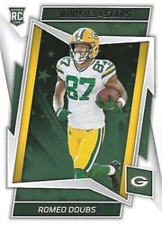 2022 Panini Rookies & Stars Base Set Romeo Doubs #129 card