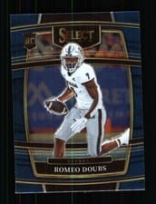 2022 Panini Select Draft Picks Romeo Doubs #16 card