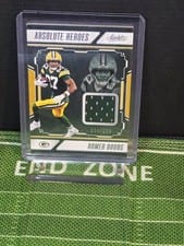 2024 Panini Absolute Absolute Heroes Memorabilia Romeo Doubs #AHM-RDS card