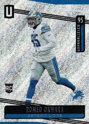 2019 Panini Unparalleled Base Set Romeo Okwara #181 card