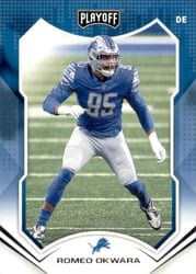 2021 Panini Playoff Base Set Romeo Okwara #135 card
