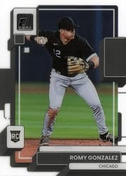 2022 Panini Chronicles Clearly Donruss Romy Gonzalez #22 card